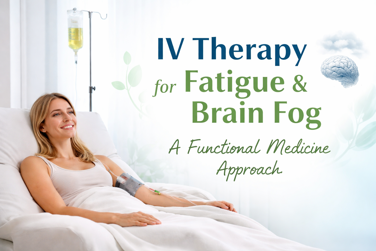 IV Therapy for Fatigue and Brain Fog: <em>A Functional Medicine Approach </em>