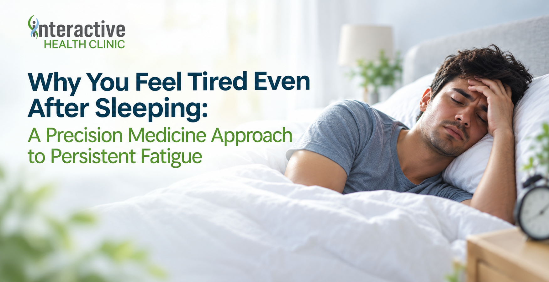 Why You Feel Tired Even After Sleeping: A Precision Medicine Approach to Persistent Fatigue